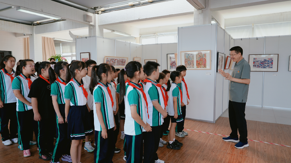 北京博物馆季教育月 | 开学典礼启立德新程，木版年画培爱国情怀