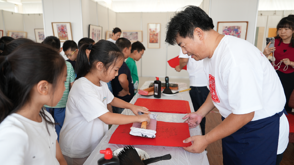 北京博物馆季教育月 | 金都学子体验《状元及第》年画印制