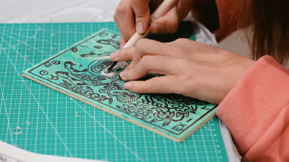 雕刻年画主题藏书票，为马年种下吉祥期许